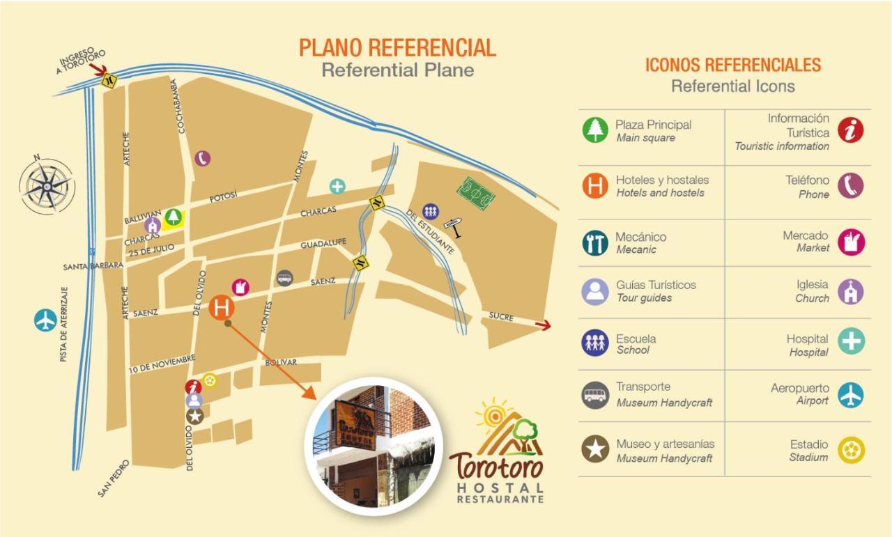 Hostal Torotoro Екстер'єр фото